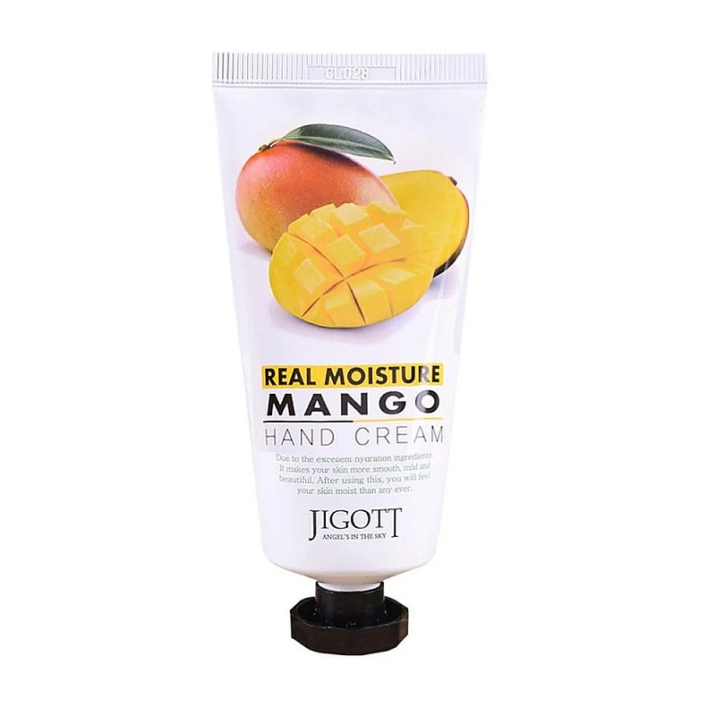 Хидратиращ крем за ръце с манго Jigott Real Moisture Mango Hand Cream 100ml