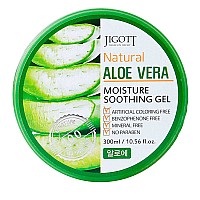 Успокояващ гел с алое вера Jigott Natural Aloe Vera Moisture Soothing Gel 300ml