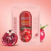 Ампулна маска за лице с нар Jigott Pomegranate Real Ampoule Mask27ml