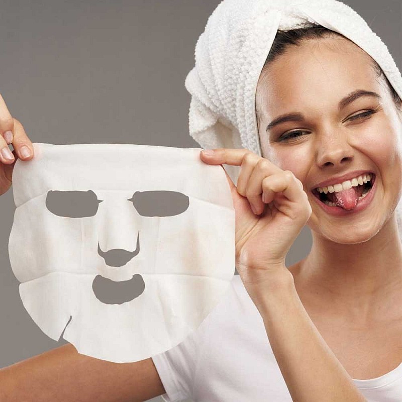 Хидратираща шиит маска с краставица Jigott Cucumber Real Ampoule Mask 27ml