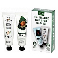 Сет грижа за ръце и крака Jigott Real Moisture Hand & Foot Cream Set