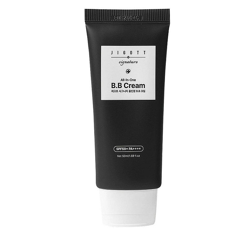 BB крем за лице с SPF50+ Jigott Signature All In One B.B Cream 50 ml