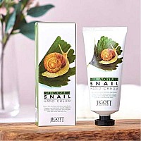 Хидратиращ крем за ръце с охлюв Jigott Real Moisture Snail Hand Cream 100ml
