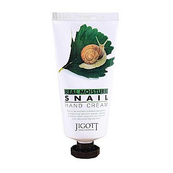 Хидратиращ крем за ръце с охлюв Jigott Real Moisture Snail Hand Cream 100ml