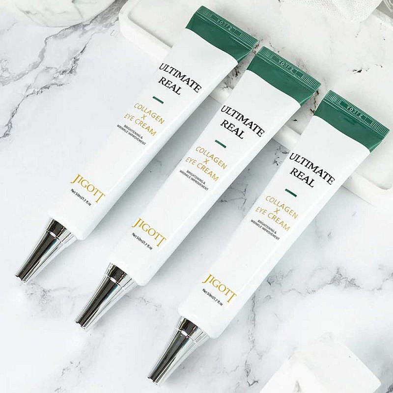Околоочен крем с колаген Jigott Ultimate Real Collagen Eye Cream 50ml