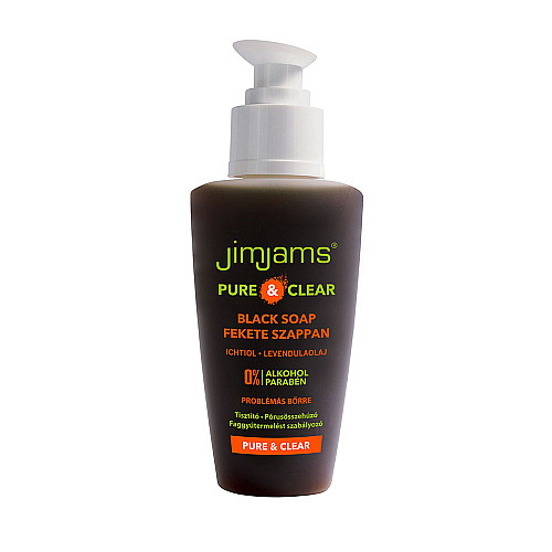 Черен сапун за лице JimJams Black Soap 125ml