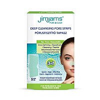 Лепенки за премахване на черни точки JimJams Deap Cleansing Pore Strips 5бр