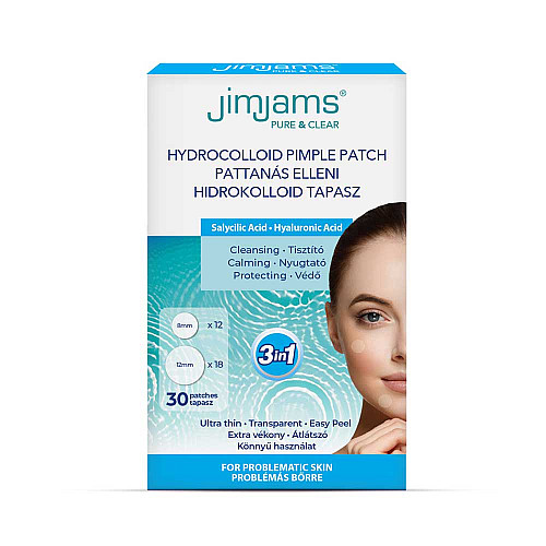 Лепенки за пъпки JimJams Hydrocolloid Pimple Pach 30бр