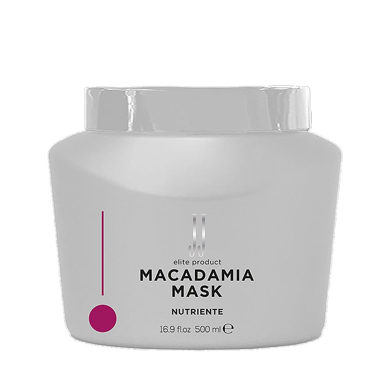 Подхранваща маска за суха и изтощена коса с макадамия JJ Nourishing Hair Mask Macadamia Oil 500ml