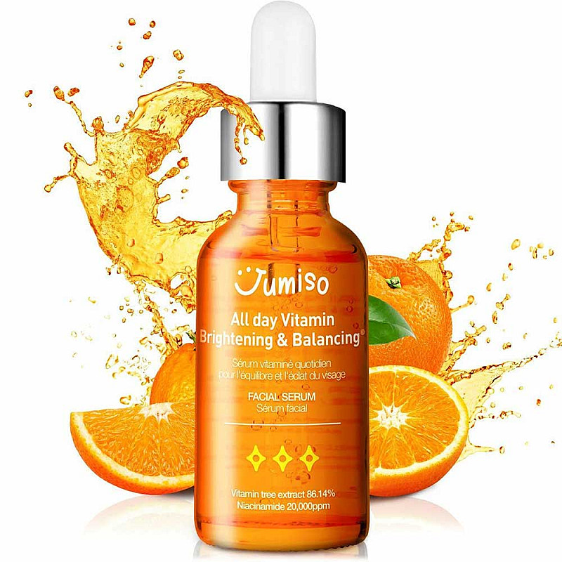 Изсветляващ серум с витамин С Jumiso All day Vitamin Brightening & Balancing Serum 30ml