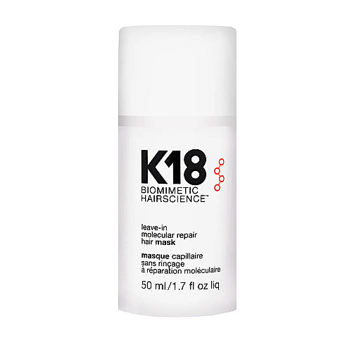 Възстановяваща терапия с моментално действие K18 Leave-in molecular repair hair mask 50ml