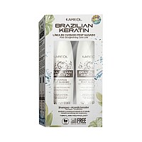 Сет шампоан и балсам за след кератиново изправяне Kareol Brazilian Keratin Post Kit - Shampoo + Conditioner 2x300
