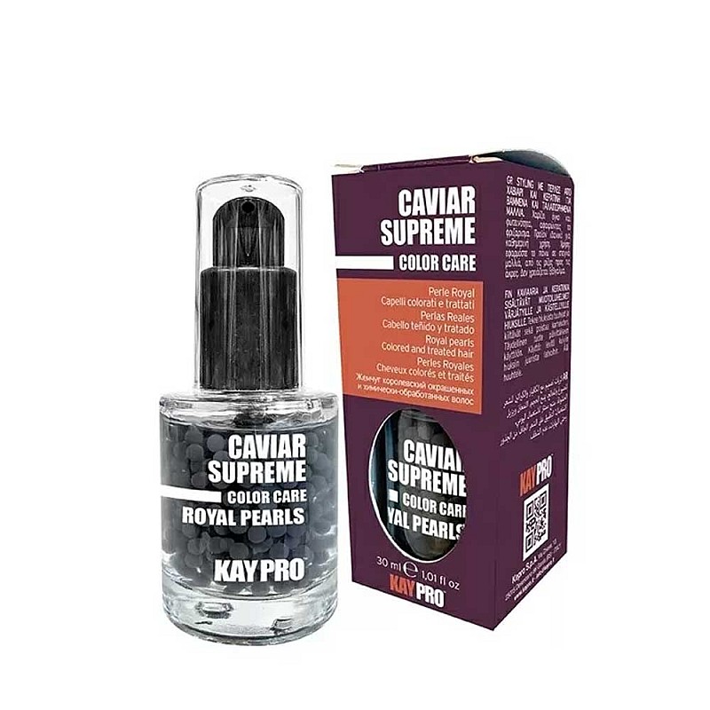 Серум за коса с перли от хайвер Kaypro Caviar Supreme Color Care Royal Pearls 30ml