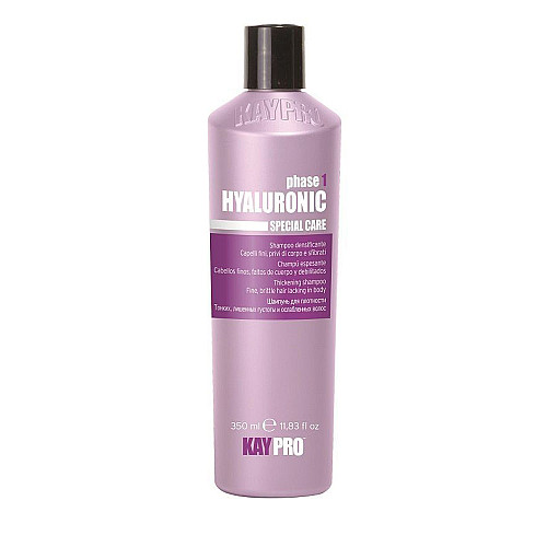 Уплътнявящ шампоан с хиалуронова киселина KAYPRO Hyaluronic Shampoo 350ml.