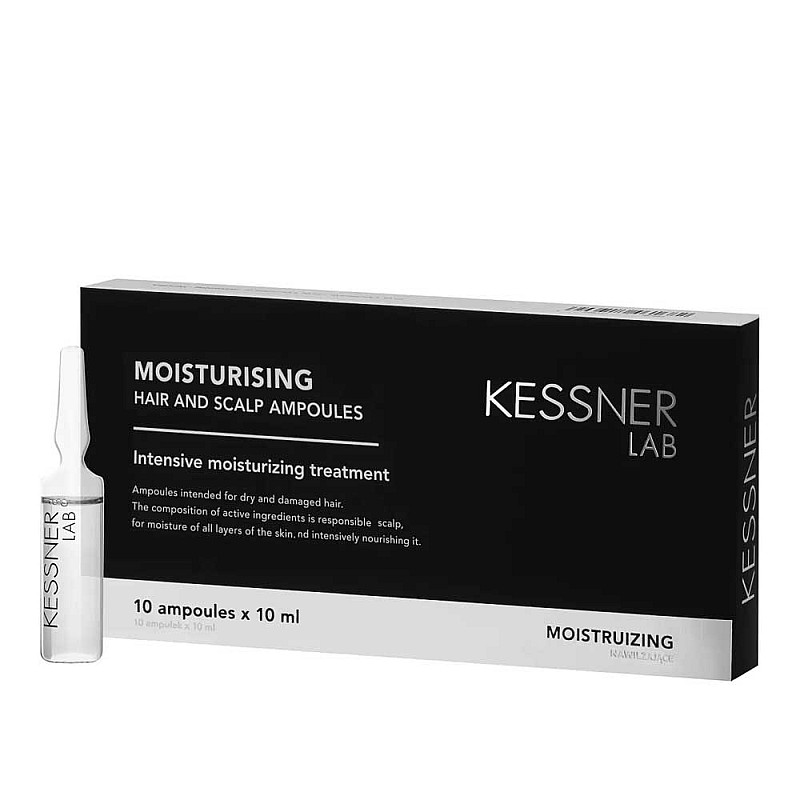 Дълбоко хидратиращи ампули за коса и скалп Kessner Moisturising 10x10ml