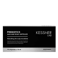 Успокояващи ампули за чувствителен скалп с пребиотици Kessner Prebiotics 10x10ml