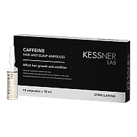 Ампули за растеж и сгъстяване на косата с кофеин Kessner Caffeine 10x10ml