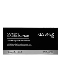 Ампули за растеж и сгъстяване на косата с кофеин Kessner Caffeine 10x10ml