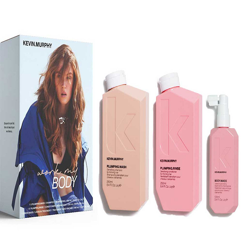 Комплект за уплътняване на косата Kevin Murphy Work My Body