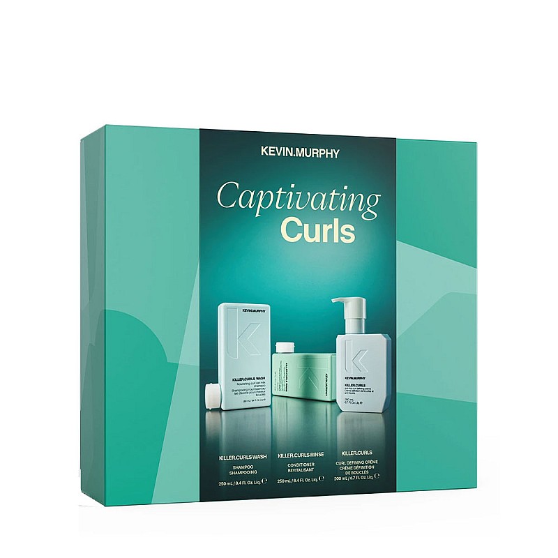 Комплект за оформени, еластични и блестящи къдрици Kevin Murphy Captivating Curls
