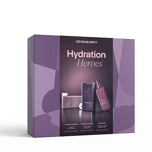 Комплект за дълбока хидратация и нощно възстановяване Kevin Murphy Hydration Heroes