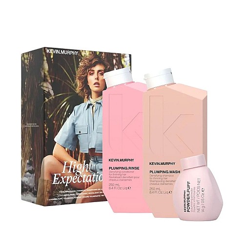 Комплект за обем и по-плътна коса с подарък Kevin Murphy High Expectations Set