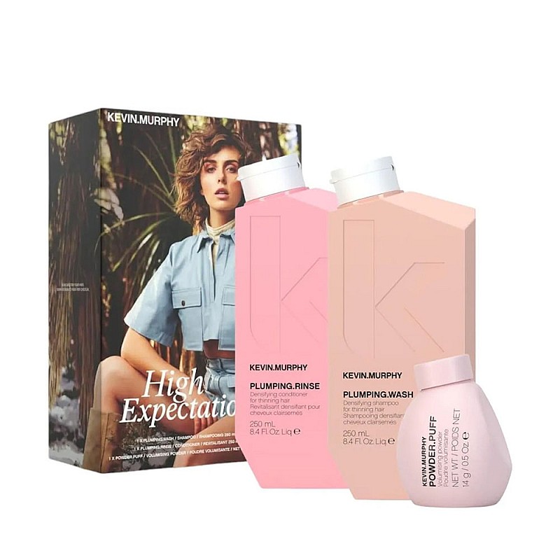 Комплект за обем и по-плътна коса с подарък Kevin Murphy High Expectations Set