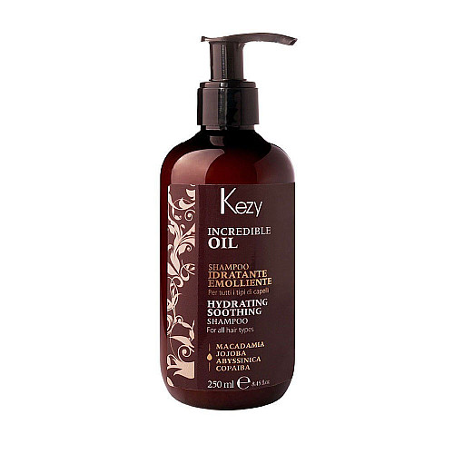 Хидратиращ шампоан Kezy Incredible Oil Hydrating Smoothing Shamoo 250ml