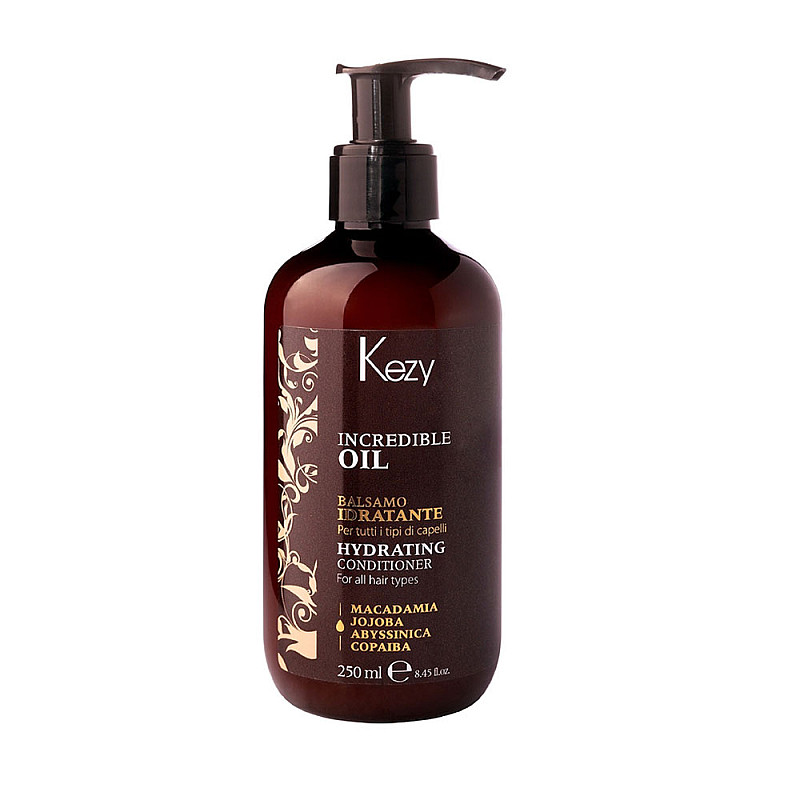 Хидратиращ балсам Kezy Incredible Oil Hydrating Smoothing Conditioner 250ml