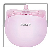 Нагревател за топла кола маска розов iWax Flower 450ml 