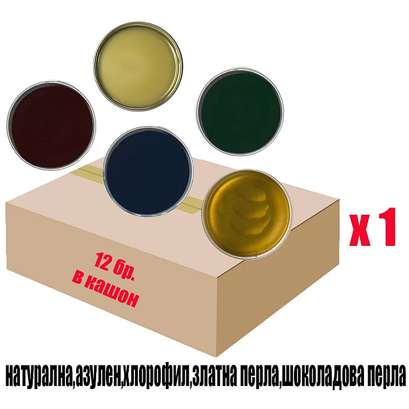 Кашон с кола маска кутии 12 х 800мл. / NATURAL BOX 800