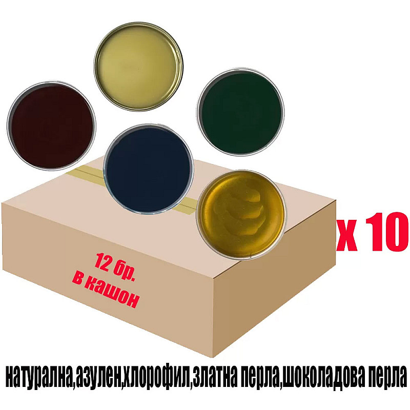 Кашон с кола маска кутии 10 х 800мл. / NATURAL BOX 10x800