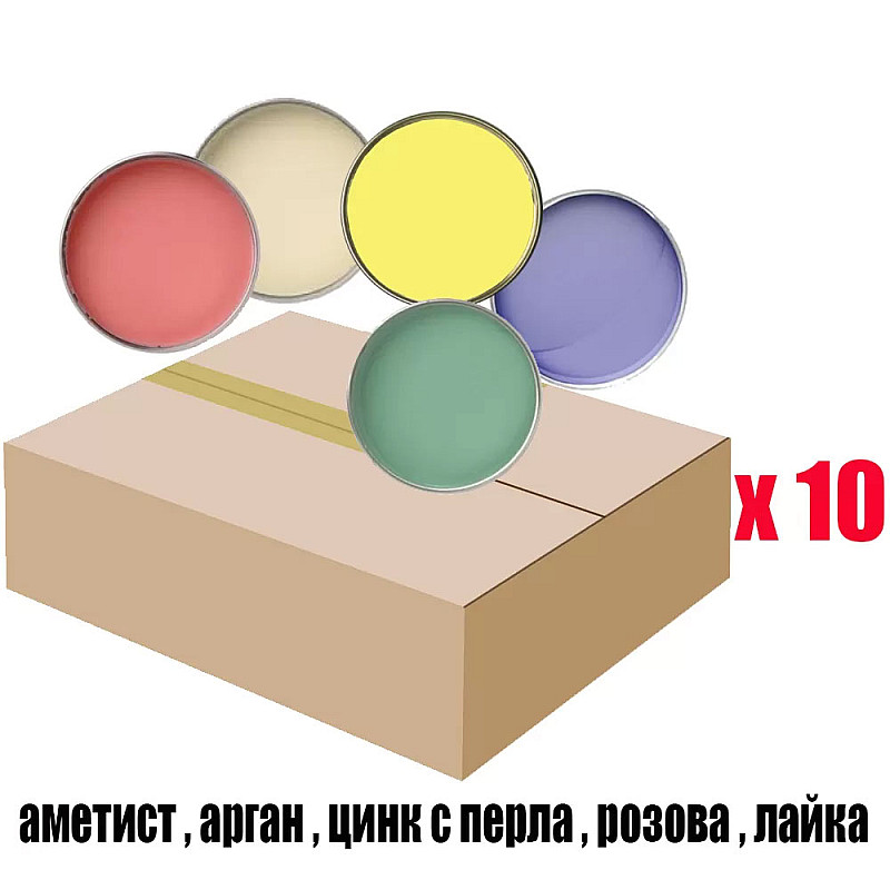 Кашон с кола маска кутии 10 х 800мл. / LUXE BOX 800