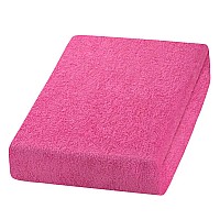 Розов хавлиен чаршаф за кушетка