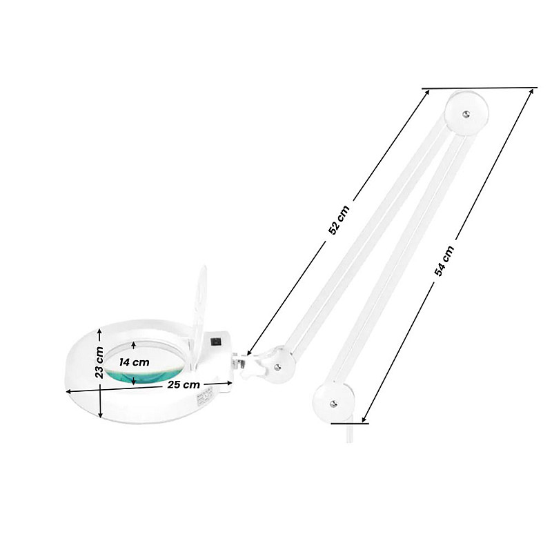 LED Лампа лупа  на стойка S4