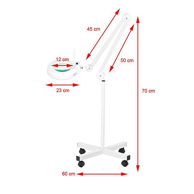LED Лампа лупа  на стойка S4