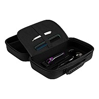 Куфар за фризьорски инструменти черен T-08-1