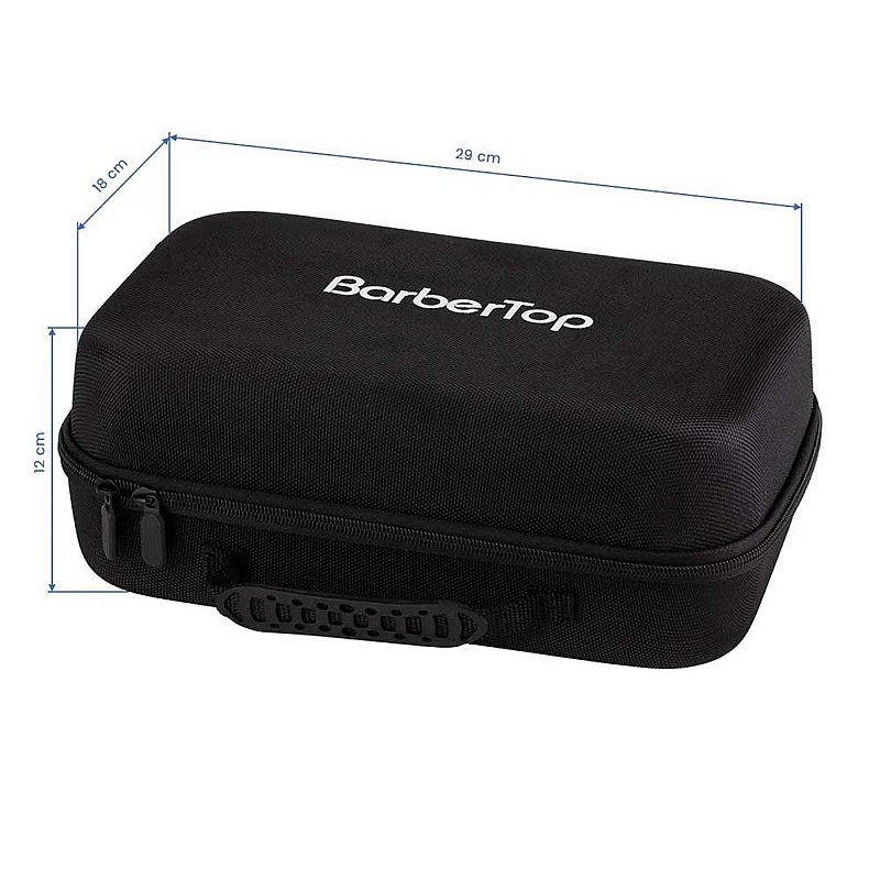 Куфар за фризьорски инструменти черен T-08-1