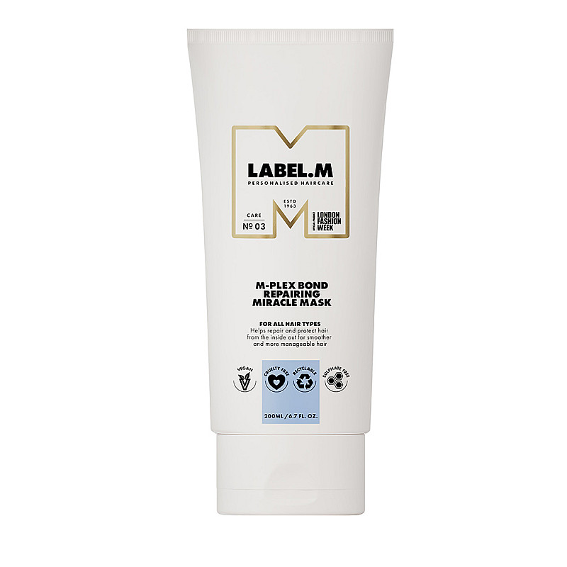 Маска за изтощена коса Label M M-Plex Bond Repairing Miracle Mask 200ml