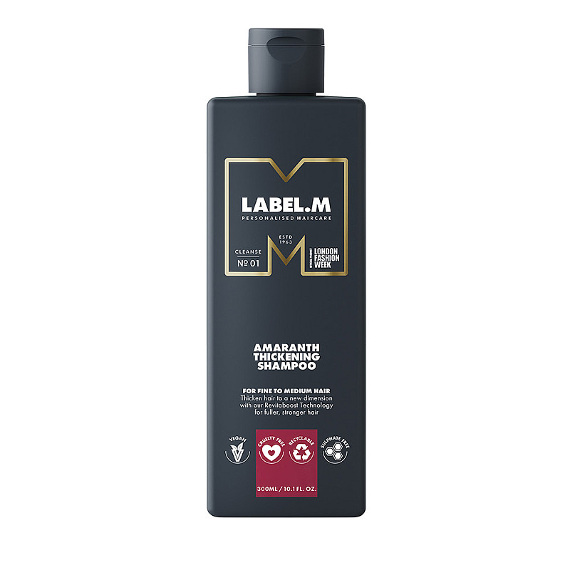 Шампоан за обем и уплътняване Label m Amaranth Thickening Shampoo 300ml