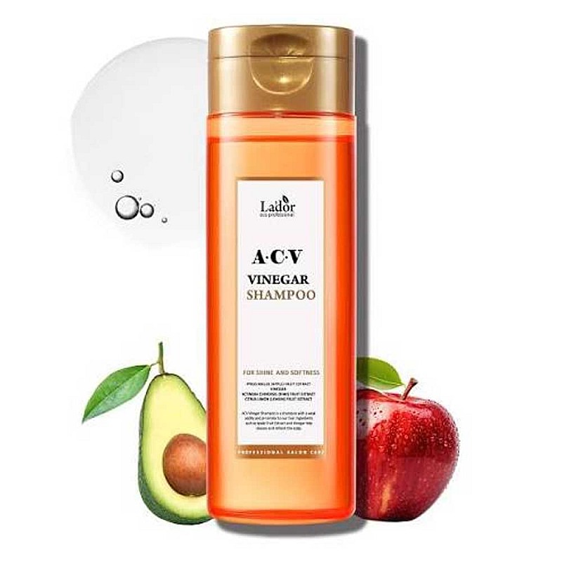 Детокс шампоан с ябълков оцет за коса и скалп LADOR ACV Vinegar Shampoo 150ml