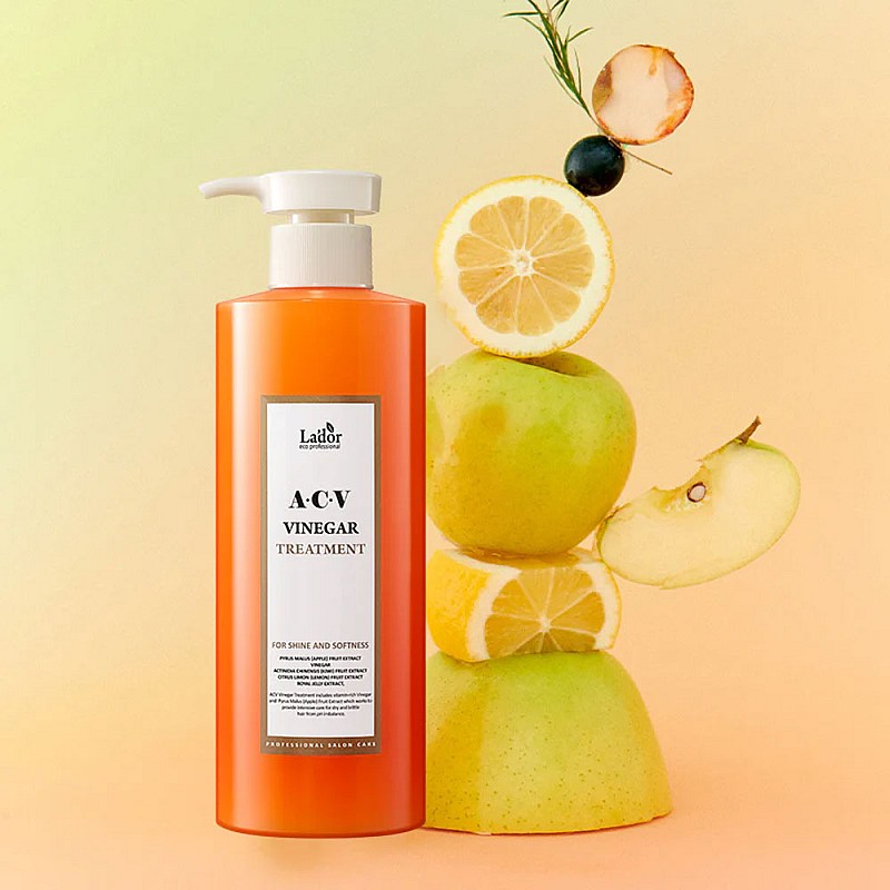 Балсам с ябълков оцет за невероятен блясък и копринена мекота Lador ACV Vinegar Treatment 430ml