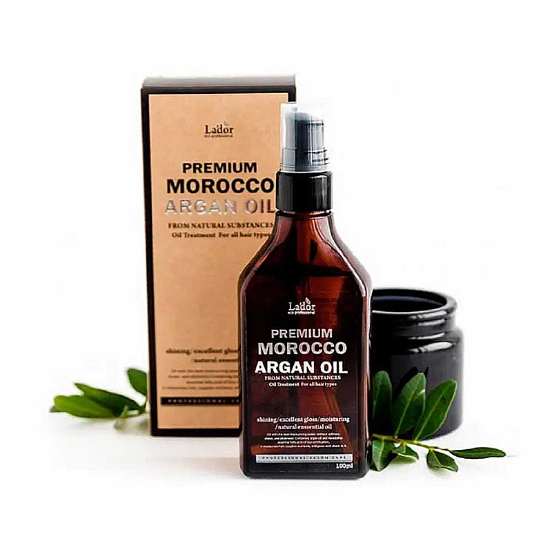 Подхранващо арганово олио за суха и увредена коса Lador Premium Morocco Argan Oil 100ml