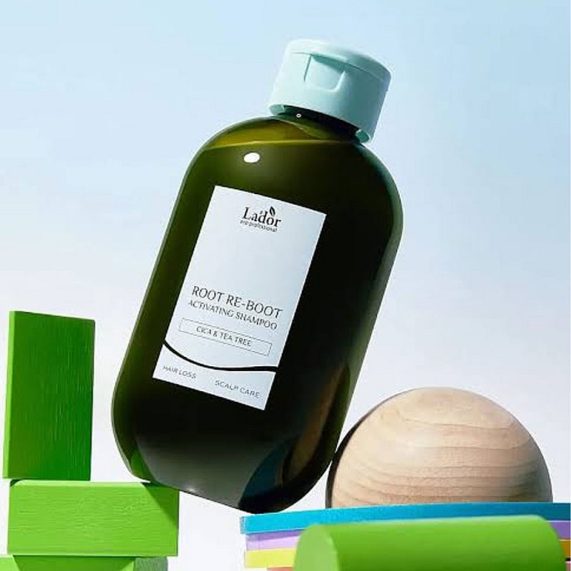 Дълбоко почистващ шампоан за мазен и проблемен скалп Lador Root Re-Boot Activating Shampoo 300ml