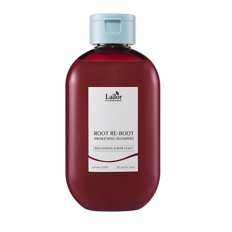 Шампоан за тънка и безжизнена коса с червен женшен и биотин LADOR Root Re-Boot Awakening 300ml