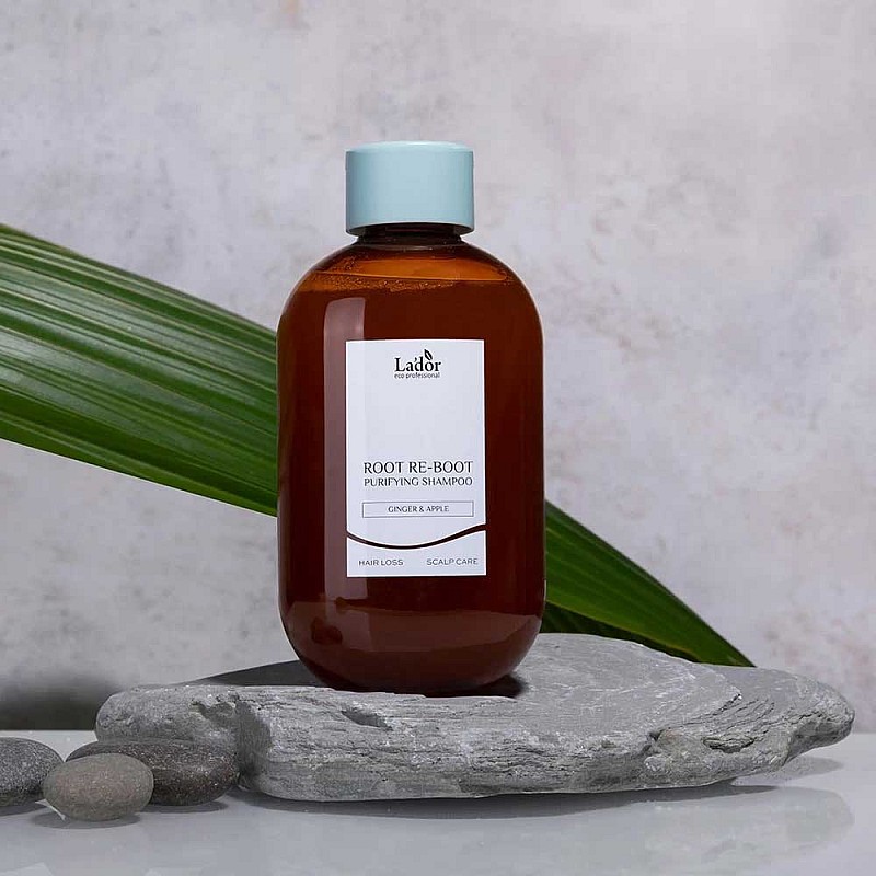 Дълбоко почистващ шампоан за мазен и чувствителен скалп LADOR Root Re-Boot Purifying Shampoo 300ml