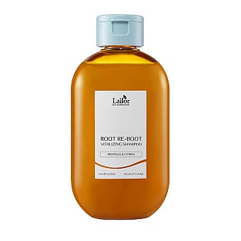 Подхранващ шампоан с прополис и кератин за суха и увредена коса Lador Root Re-Boot Vitalizing Shampoo 300ml