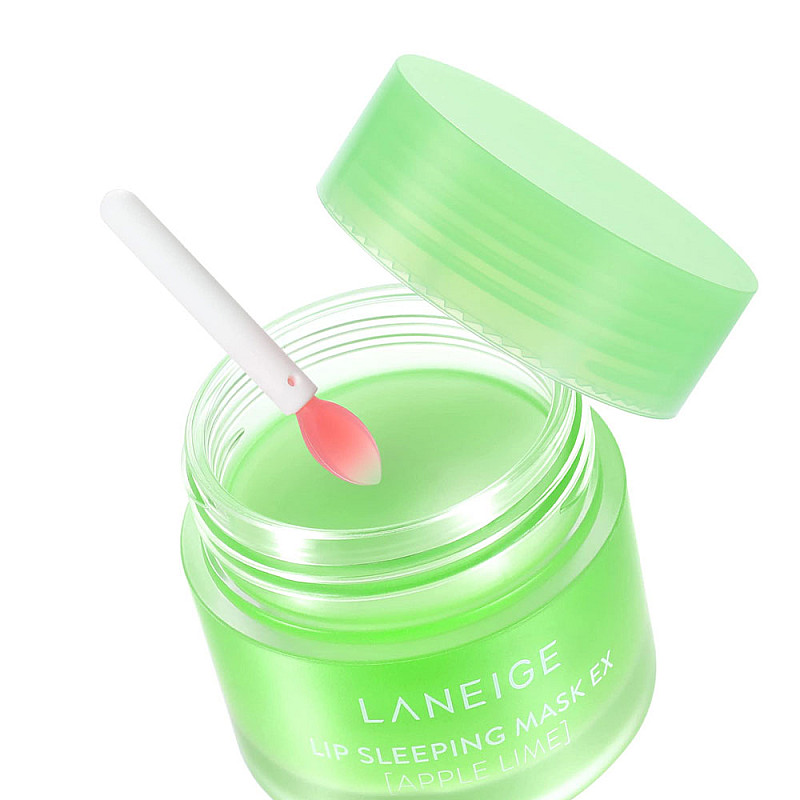 Маска за устни с ябълка и лайм Laneige Lip Sleeping Mask EX Apple Lime 20g