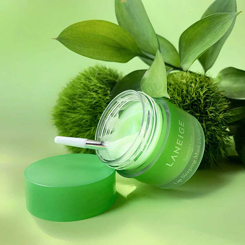 Маска за устни с ябълка и лайм Laneige Lip Sleeping Mask EX Apple Lime 20g