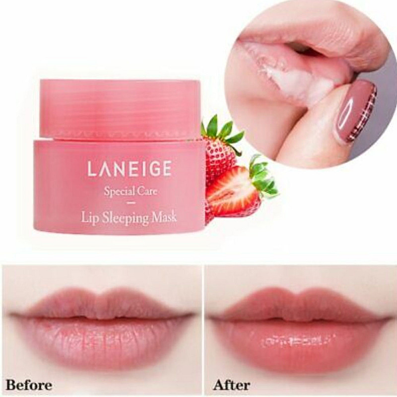 Маска за устни с боровинки  Laneige Lip Sleeping Mask EX Berry 20g